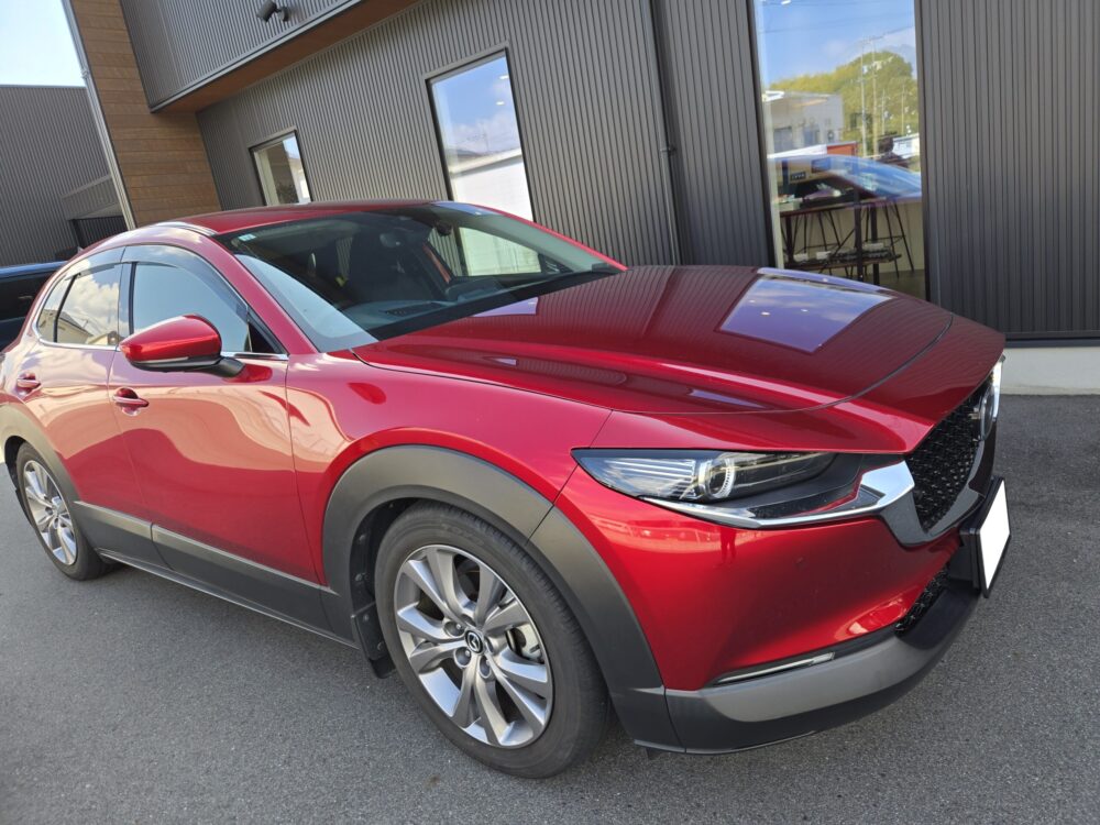 純正ホイールに戻したCX-30