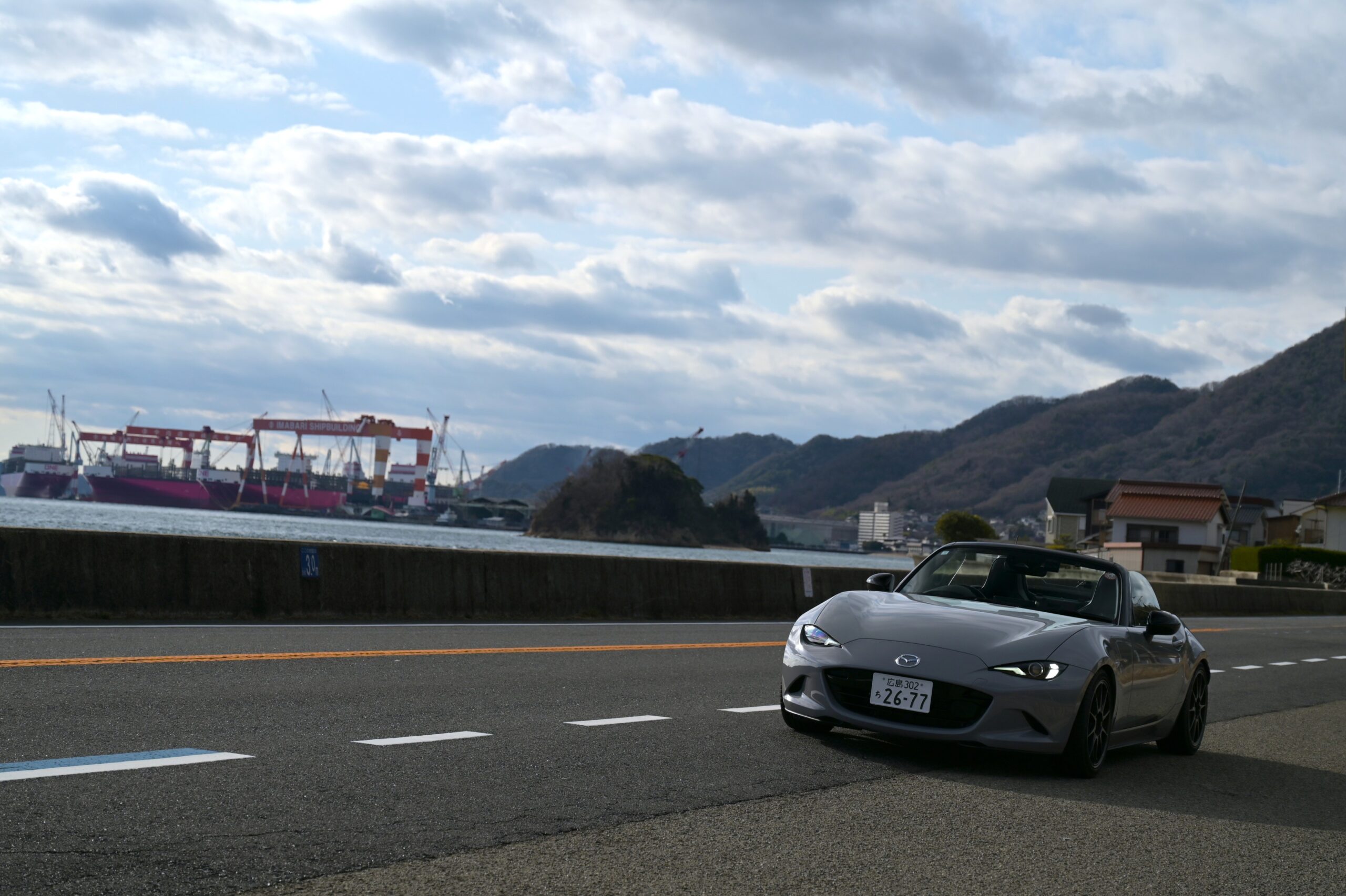 海辺のNDロードスター